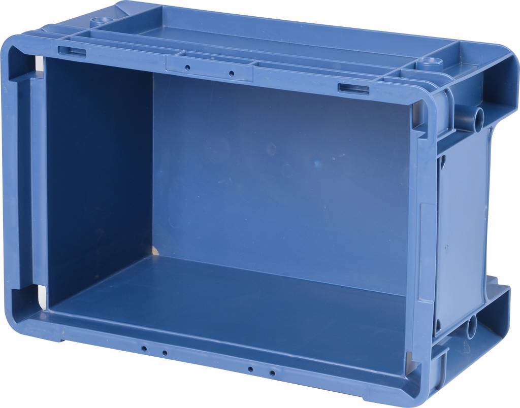 Interior útil de la caja KLT 3215 297x198 mm con base cerrada