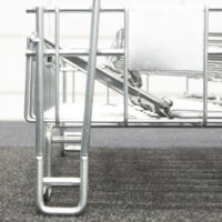 Contenedor de malla galvanizado 1200x800x1000 mm 16 Detalle de la malla metálica galvanizada del contenedor 1200x800