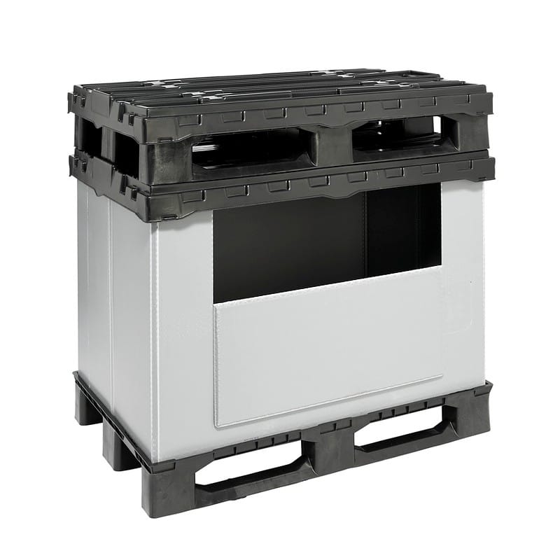 Contenedor plegable de plástico Tripbox 1220x820x928 mm - Imagen 3
