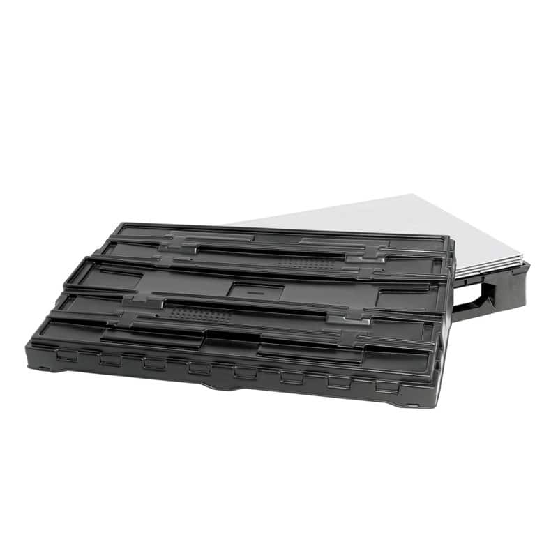 Base de HDPE del contenedor plegable Tripbox 1220x820 mm