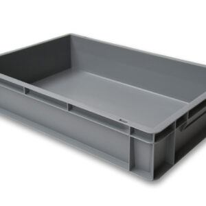 Caja apilable Euronorma 600x400, cerrada