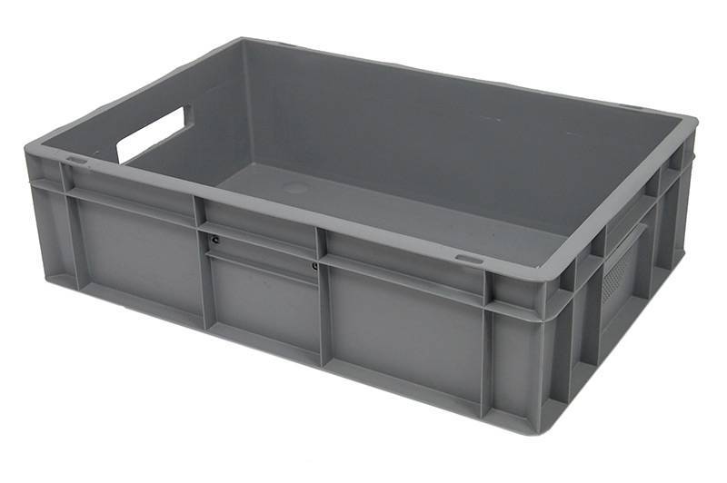 Caja apilable Euronorma 600x400, cerrada 3 Caja apilable Euronorma 600x400x170 mm
