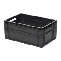 Caja apilable Euronorma 600x400, cerrada 17 Caja apilable Euronorma 600x400x270 mm