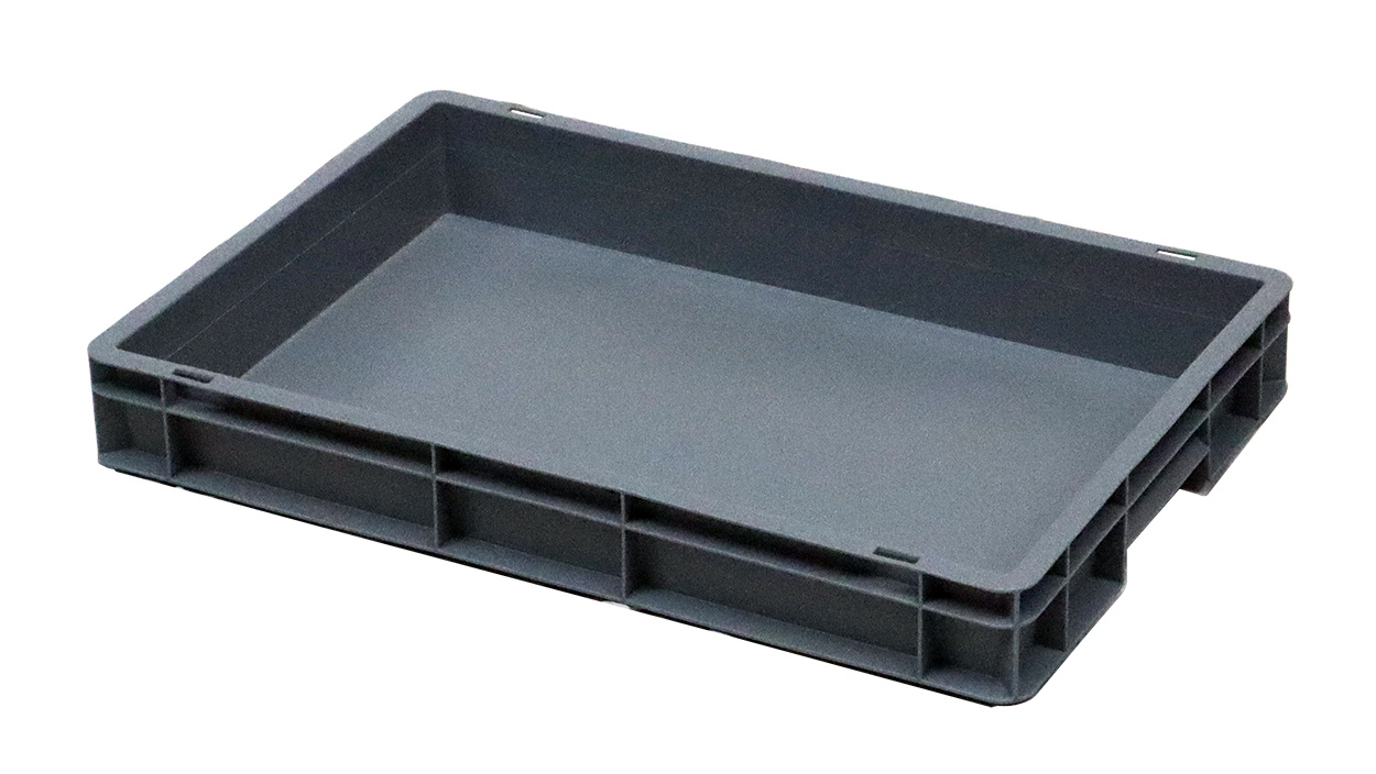 Caja apilable Euronorma 600x400, cerrada 11 Caja apilable Euronorma 600x400x80 mm