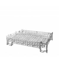 Contenedor de malla galvanizado 800x600x700 mm 13 Detalle de la malla electrosoldada galvanizada del contenedor 800x600