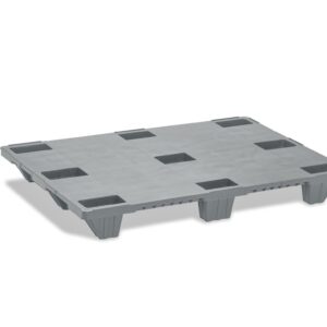 Palet plástico 1200x800x140 plataforma cerrada