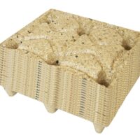 Palet de conglomerado 800x600x120 mm 9 Palet de fibra de madera prensada F64 800x600x120 mm