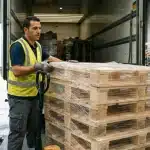 Certificaciones exigidas para la exportación de palets 4 Persona transportando palets para exportación