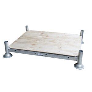 Base madera Rack móvil